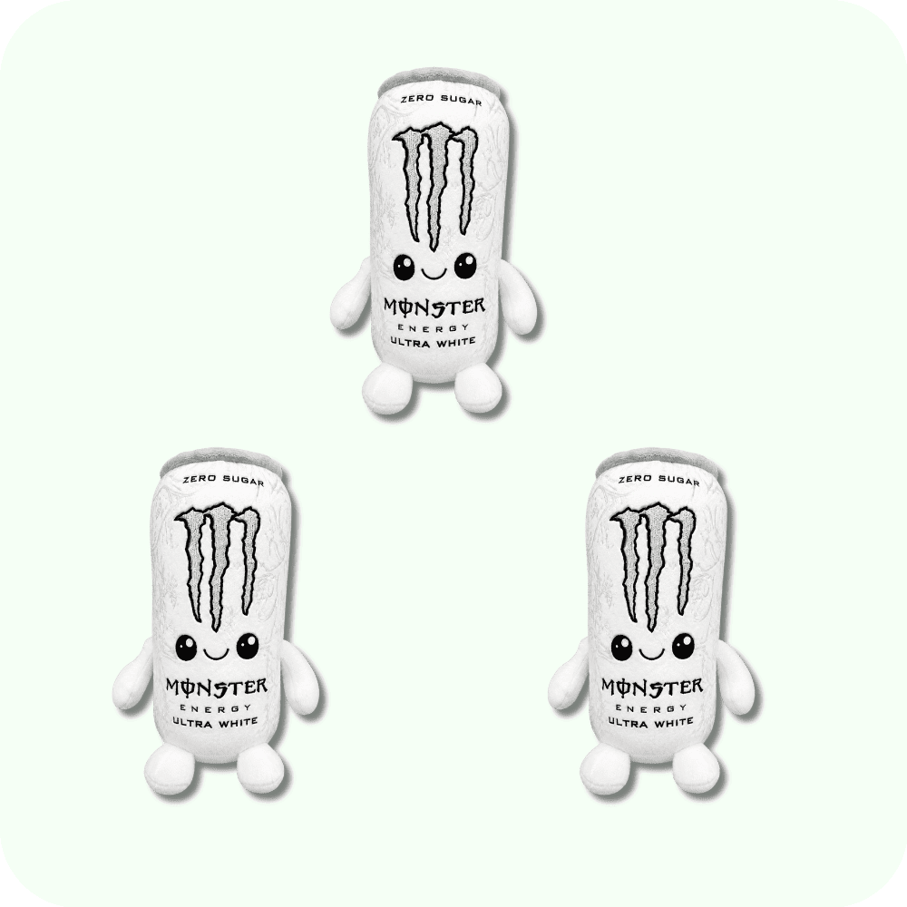 Monster Energy Plush 3PCS Monster Energy Plush 3PCS