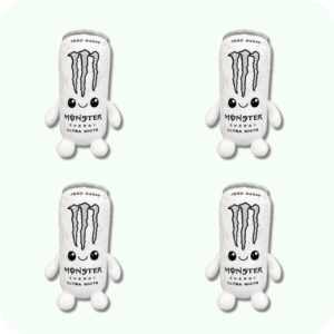 Monster Energy Plush 4PCS